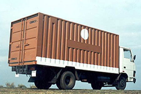 Cargo Container For Loading