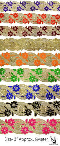 Embroidery Lace - Premium Quality Cotton Blend, Intricate Designs and Elegant Patterns