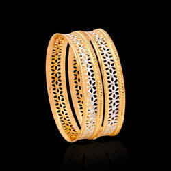 Rhodium Bangles