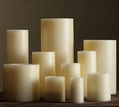 Wax Pillar Candles
