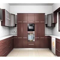 PVC Modular Kitchen Cabinet