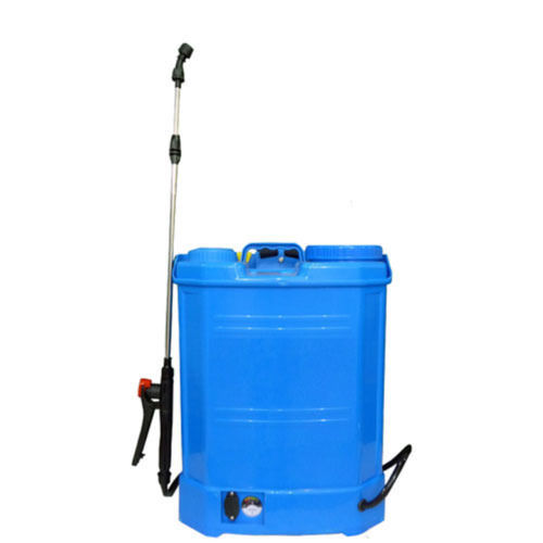 Agriculture Battery Sprayer - Plastic Material, 16 Liters Capacity, 36.5x18.5x52.5 Inches Dimensions, 0.2-0.3 MPA Working Pressure