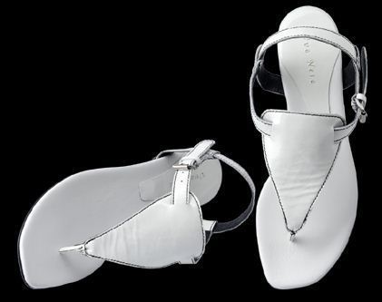 Ladies White Stylish Sandal