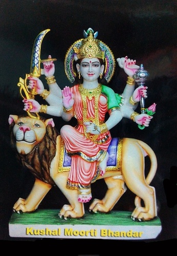Maa Durga Devi Marble Statue