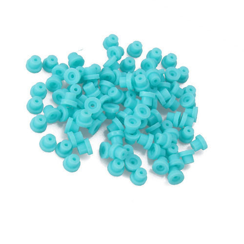 100Pcs Tattoo Machine Needle Rubber Grommets Nipples Hole