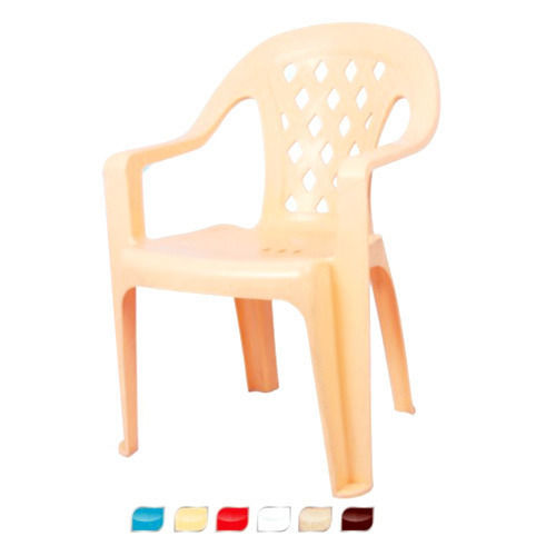 Uv Resistant Brown Light Weight Indoor Supreme Plastic Chair