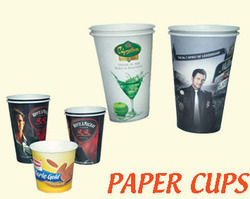 Different Sizes Paper Cups