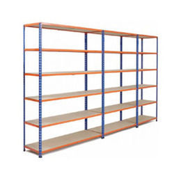 Durable Slotted Angle Shelving