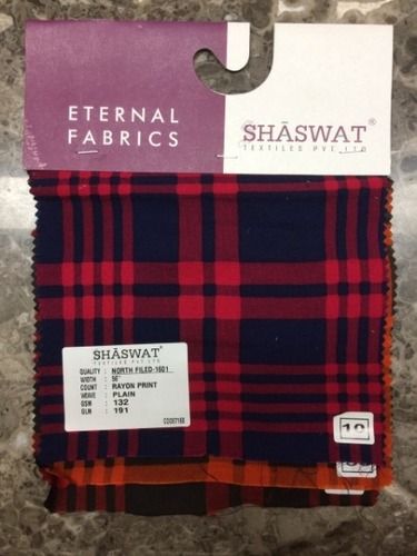 High Quality Check Fabric