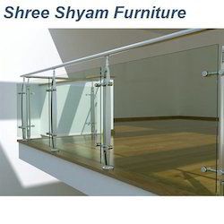 Attractive Stainless Steel Glass Railing