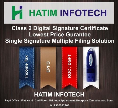 Digital Signature Certificate Solution By Hatim infotech