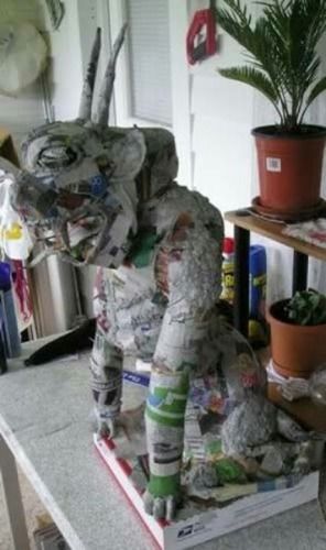 Durable Paper Mache Statue