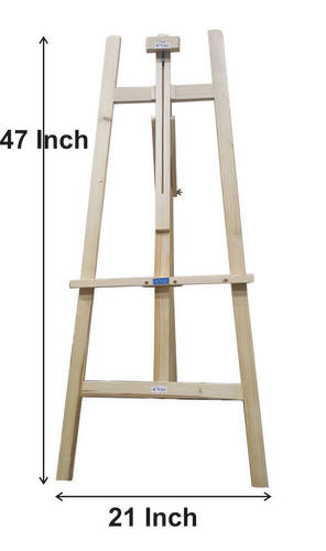 Wooden Easel Lyra 4 Feet No Assembly Required