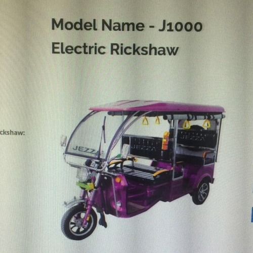 Electric Rickshaw Model J1000 at Best Price in Barasat Vani