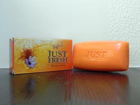 Just Fresh Saffron Beauty Soap