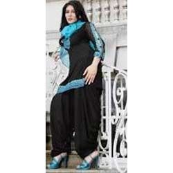 Ladies Black Punjabi Salwar Suit