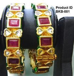 Fashion High-Quality Kundan Bangles