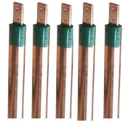 Copper Chemical Earthing Electrode - Copper Material, Essential Safety Feature | Prevents Electrocution and Equipment Damage