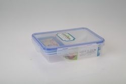 Lock And Seal Plastic Lunch Box With Spoon Fork