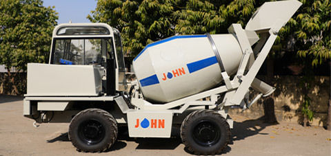 Self Loading Concrete Mixers Machine