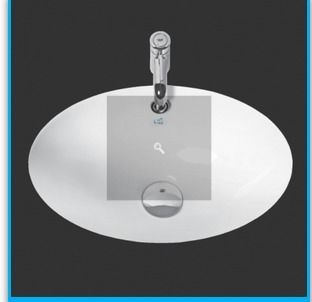 Oval Shape Counter Top Wash Basin