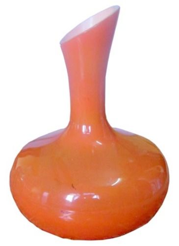 Orange Glass Vase