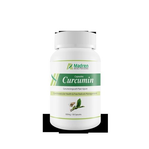 Curcumin with Piperin 500mg 30 Capsules