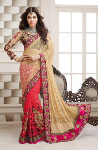 Ladies Georgette Designer Saree