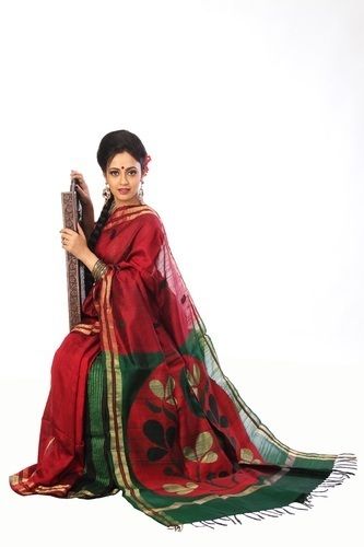 Ladies Raw Silk Saree