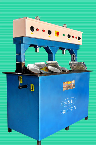 Hmi Controlled Automatic Paper Plate Machine