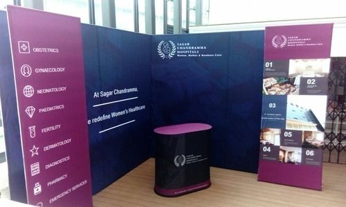 Portable And Reusable Exhibition Stall