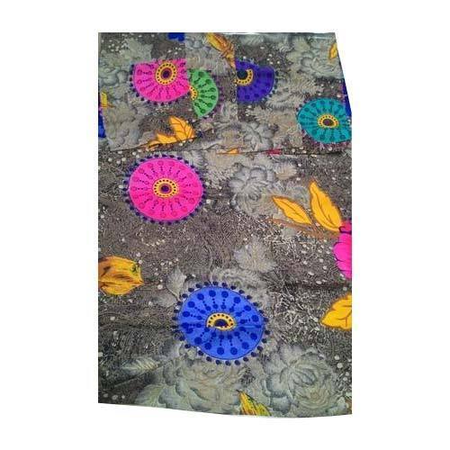 Rayon Carbon Printed Fabric