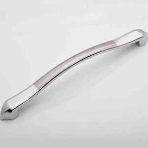 White Metal Cabinet Handles