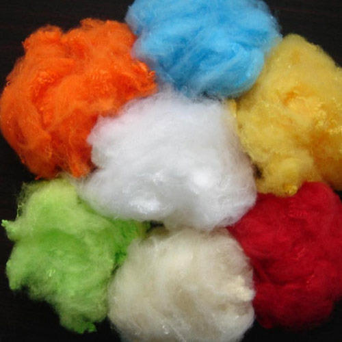 Multicolor Raw Recycled Polyester Staple Fibre