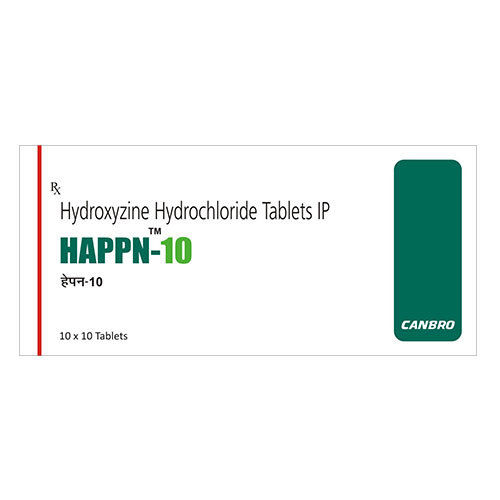 Hydroxyzine Hcl 10 Mg Tablet General Medicines