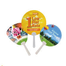 Promotional Plastic Hand Fan By ADITH PLASTIC