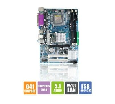 Zebion Motherboard G-41 Warranty: 1 Year