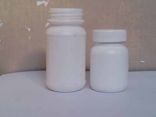 Orange Hdpe Medicine Bottle