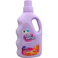 Wipro Safewash Liquid Detergent - Gentle Formula for Woolens & Delicates, Neem-Enriched Germ-Free Protection, Shrink & Color Fade Prevention