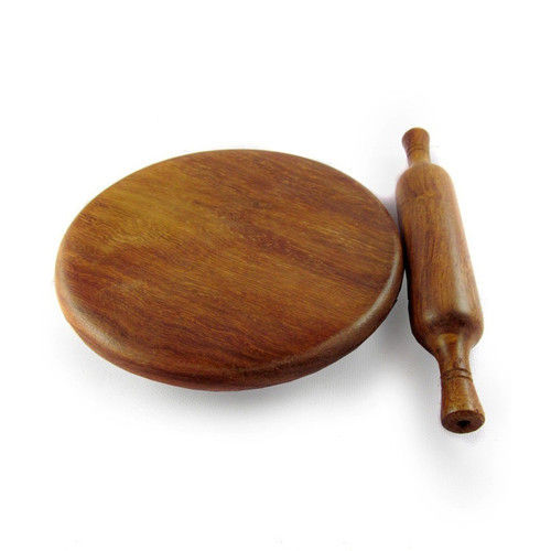 Wooden Rolling Pin Board Chakla Belan