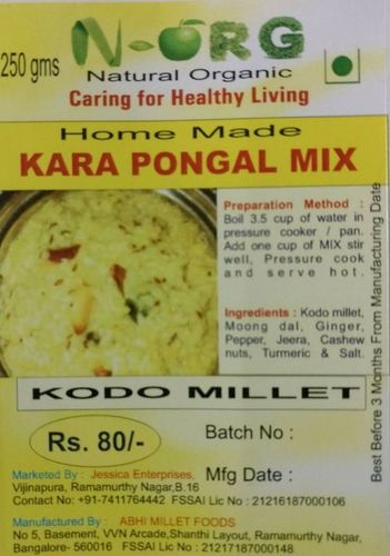 Kara Pongal Mix - Hygienically Processed, Rich Taste with Long Shelf Life | Expertly Crafted for Optimum Quality