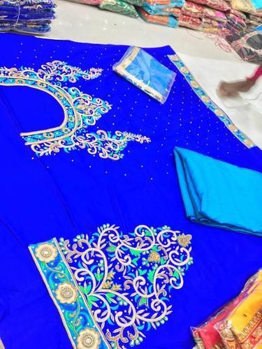 Unstitched Embroidered Suit