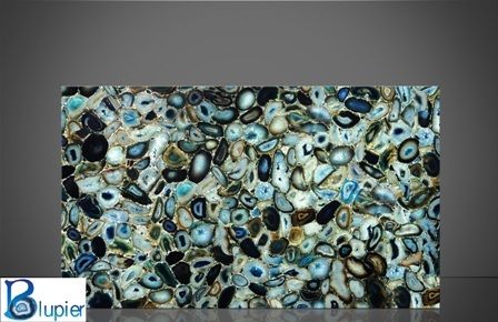 Semi Precious Stone Slab - High Quality, Versatile Designs, Ideal for Countertops and Wall Tiles