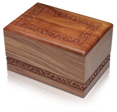 Sheesham Carved Wood Box
