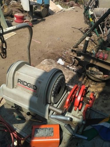 Lower Energy Consumption Ridgid Pipe And Bolt Threading Machine