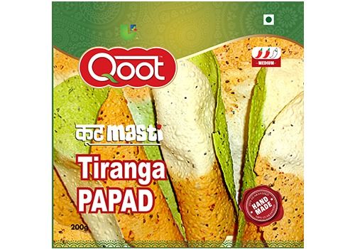 Fresh Handmade Tiranga Papad