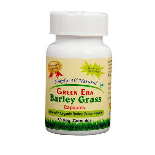 60 VEG Organic Barley Grass Powder Capsules