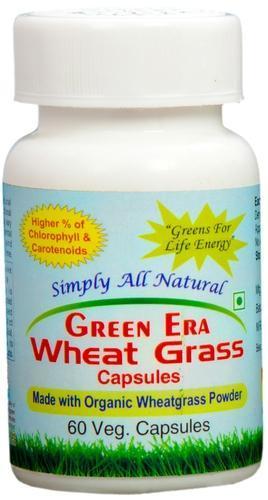 60 VEG Organic Wheat Grass Capsules