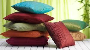 Plain And Colorful Cushion Covers
