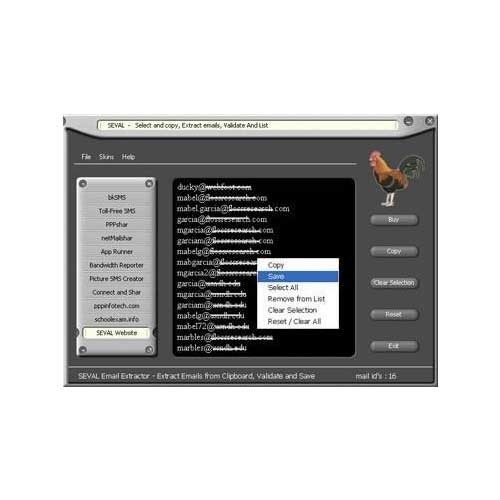 Seval Extractor Software